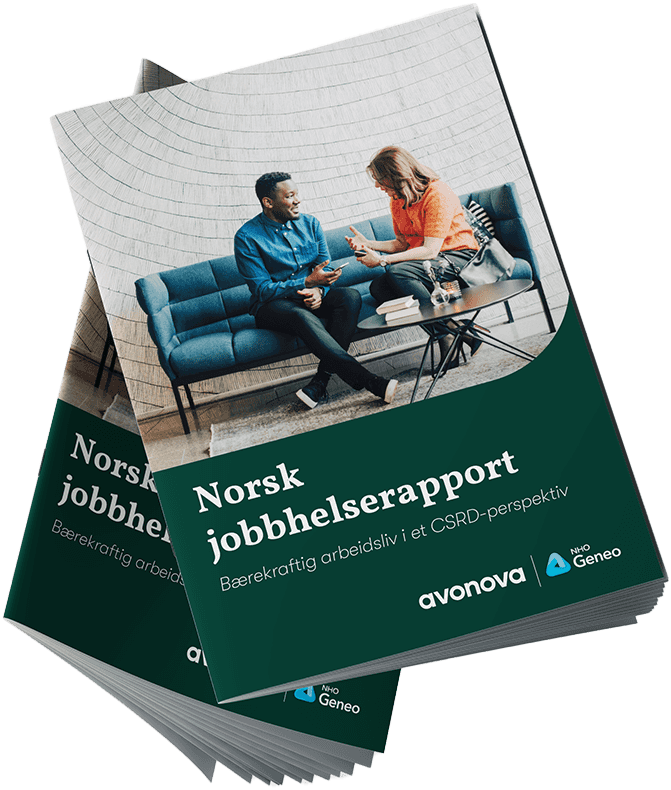 Forsiden av Norsk jobbhelserapport