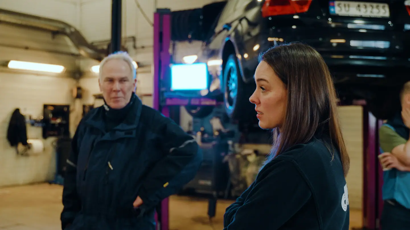 Silje Dueland, daglig leder Dueland Bilservice